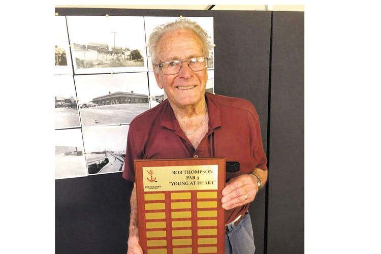 Port Victoria golf club award - award acknowledges Bob's resilience post image