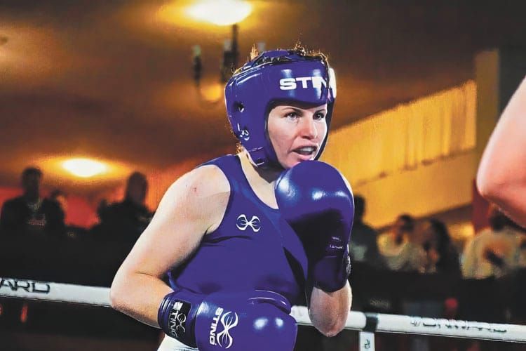 Nadine packs a punch post image