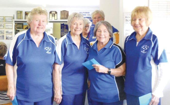 Alford Bowling Club women’s fours tournament post image