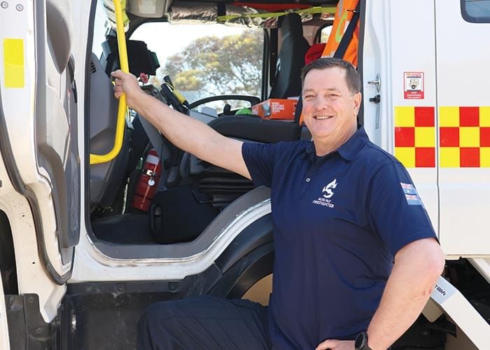 Firefighter back on home soil after US mission post image