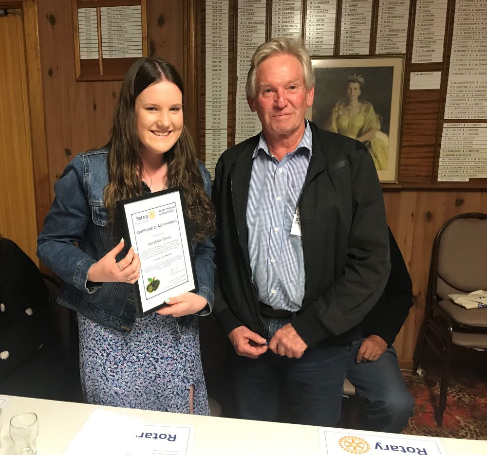 Rotary leadership seminar experience for Annabelle post image