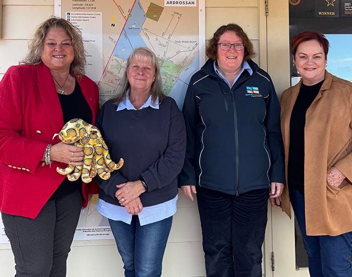 Cook visits community groups post image