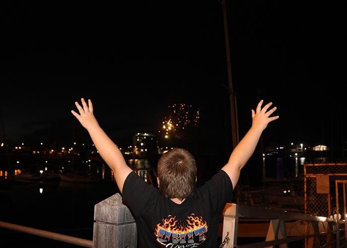 Midnight fireworks fizzle out post image