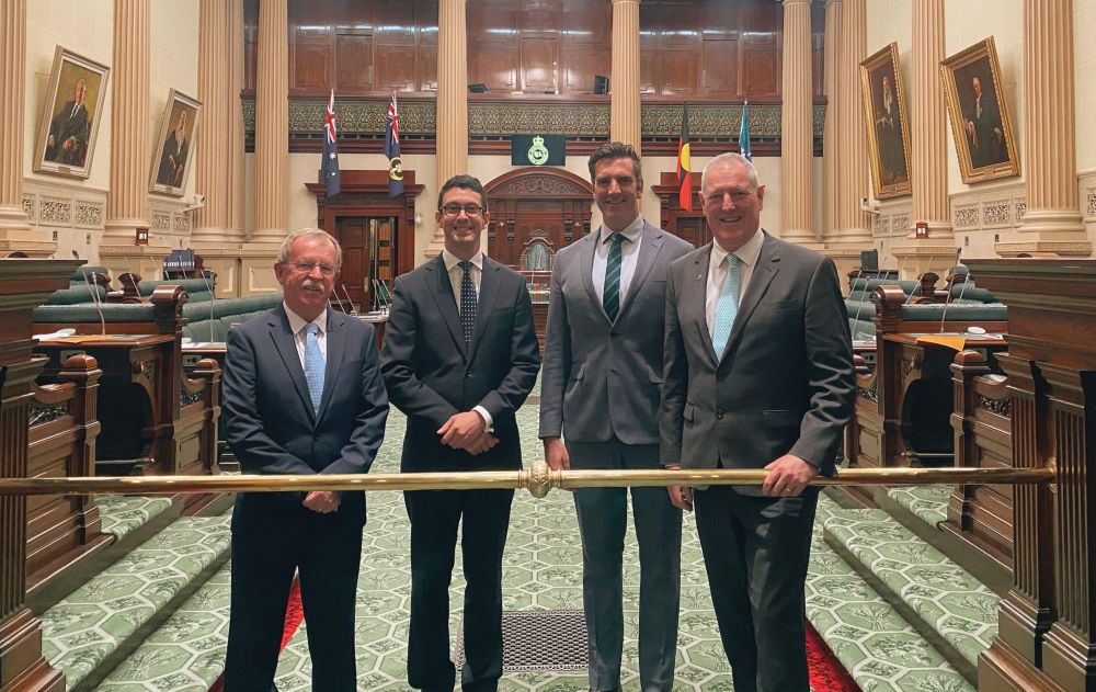 State parliament back in session post image