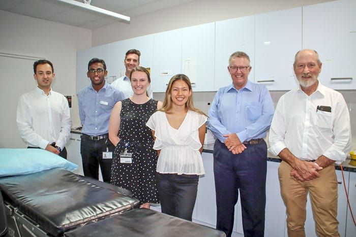 Federal minister visits YP post image