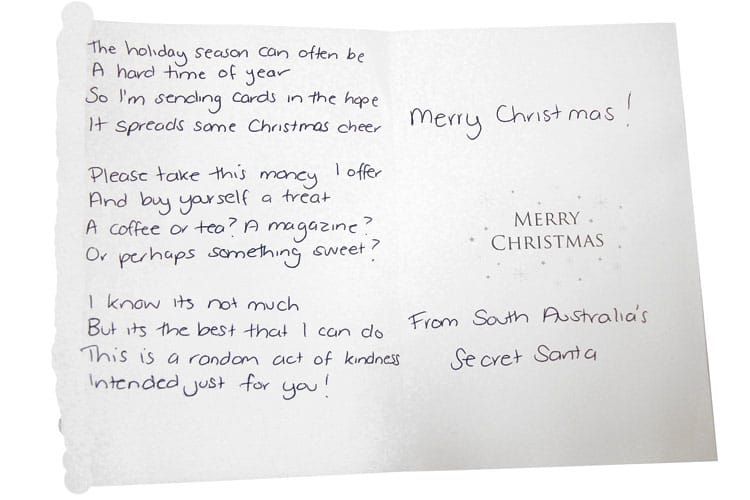 Who is the SA Secret Santa? post image