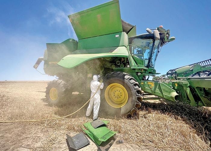 Ten tips to reduce risk of harvester fires post image