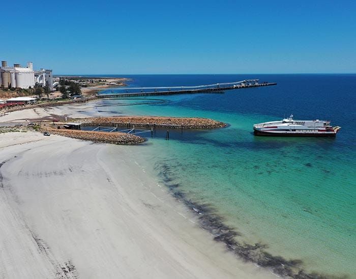 Wallaroo to Lucky Bay ferry service here to stay post image