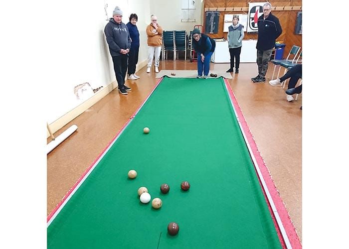 Cross Road indoor cush bowls post image