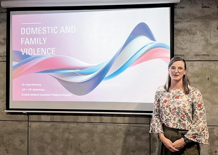 KMA delivers family violence awareness post image