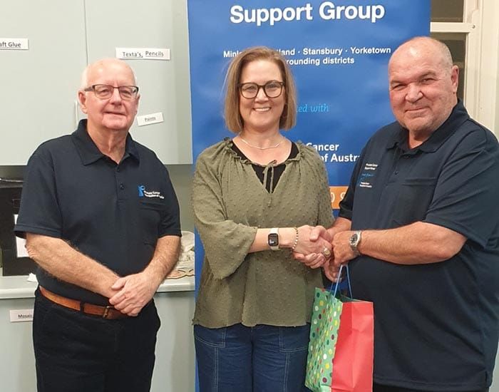 Wellness coach speaks at cancer support group post image