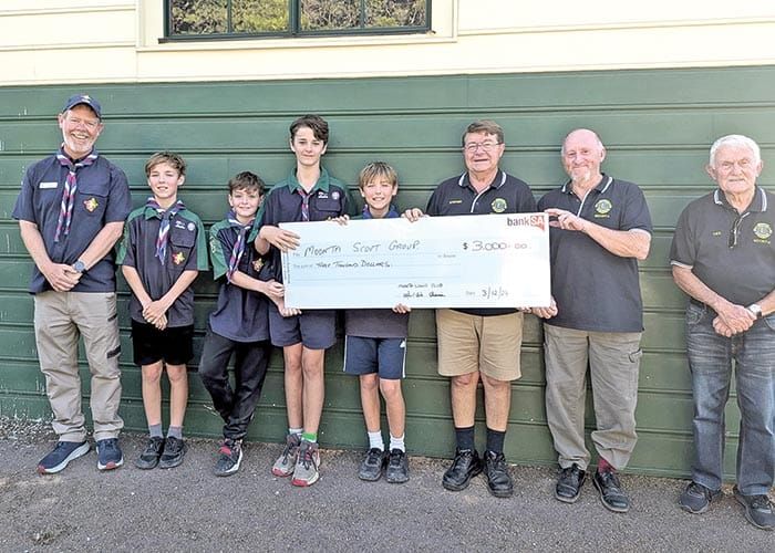 Lions boost jamboree funds post image