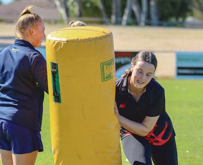 Getting a kick out of girls’ footy post image
