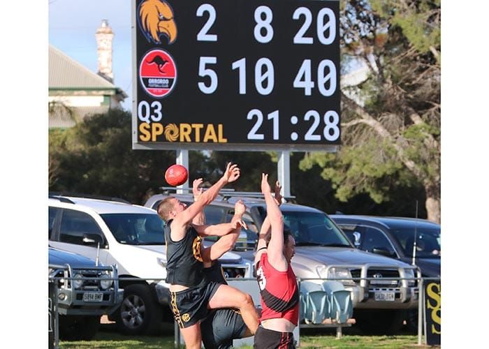 Broughton scoreboard goes high tech post image