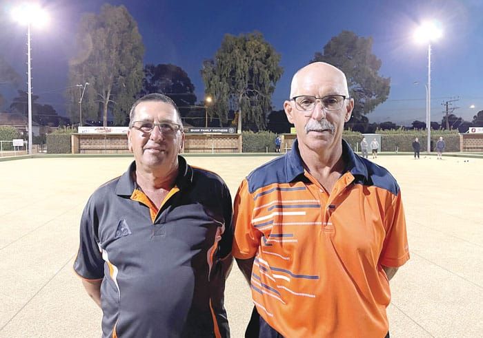 Robinson inaugural over 60s pairs winner post image