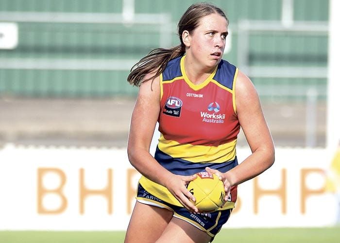 On an elevated stage post image