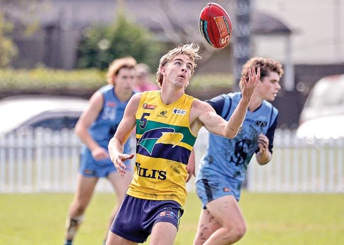 On an elevated stage post image