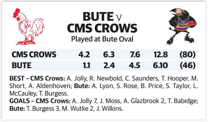 YPFL: Crows from the get go post image