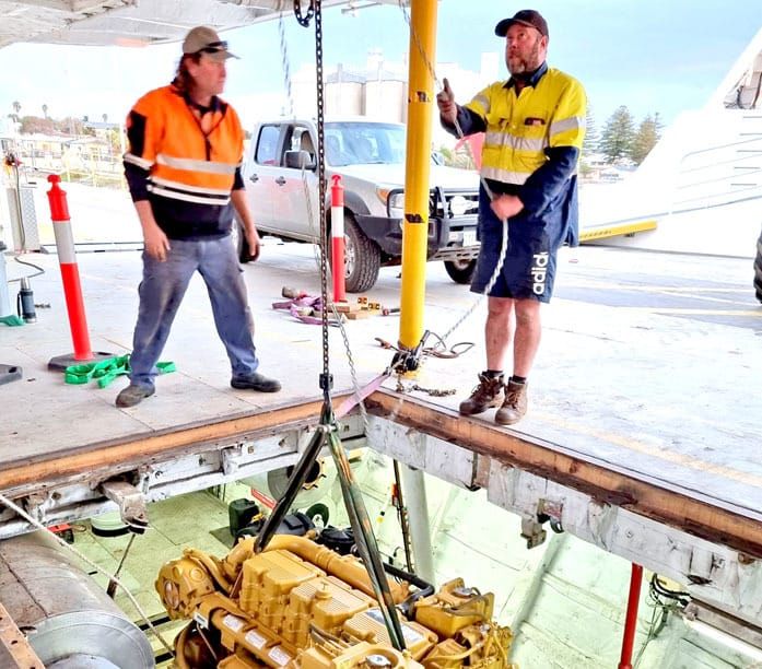Ferry back but no trips until August post image