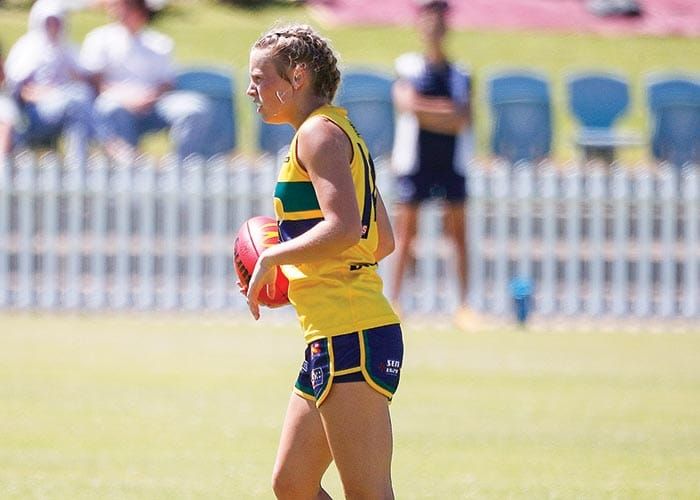 On an elevated stage post image