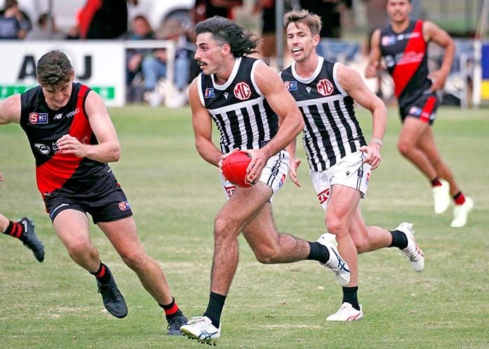 On an elevated stage post image