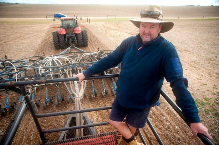 Seeding begins across the leg post image