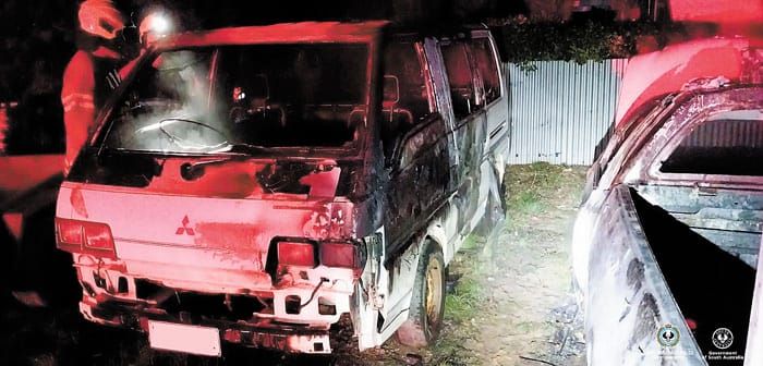 Suspicious Copper Coast car fires post image