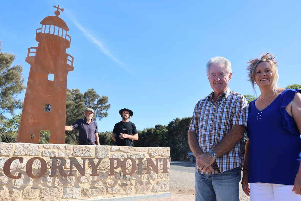 A sign of the times at Corny post image