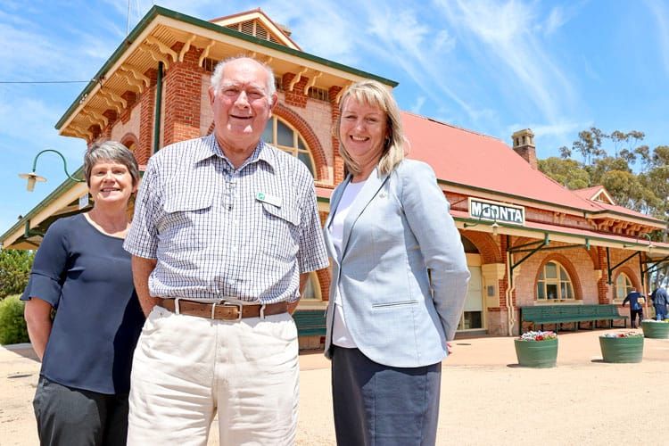 New look for Moonta visitor information post image