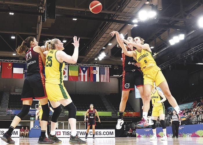 On an elevated stage post image