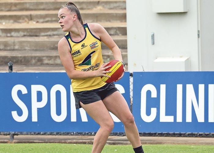 Goody and May at U18 footy academy post image