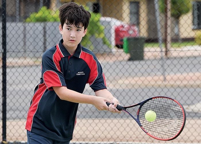 NYP Junior tennis post image