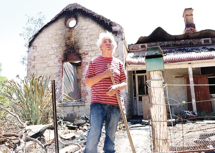 Fire destroys family home post image
