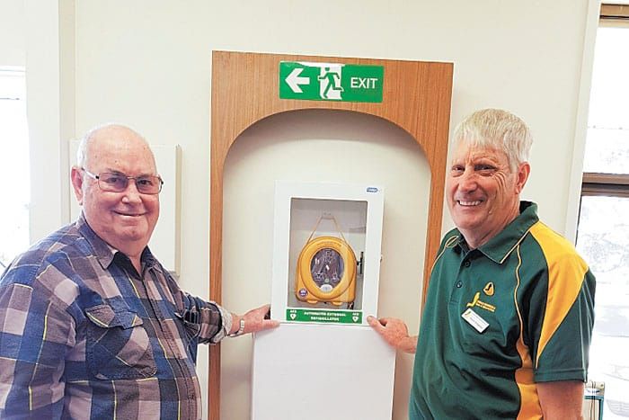 Heart starter at Moonta clubrooms post image