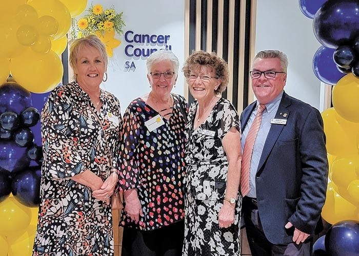 NYP members at Cancer Council grand opening post image