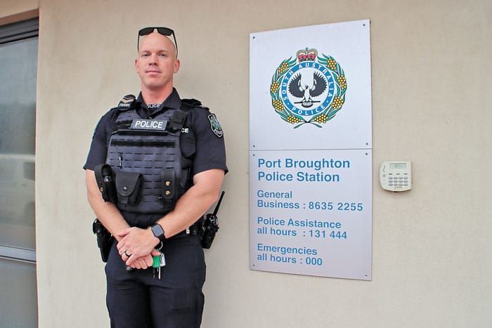 Port Broughton welcomes newest police officer post image