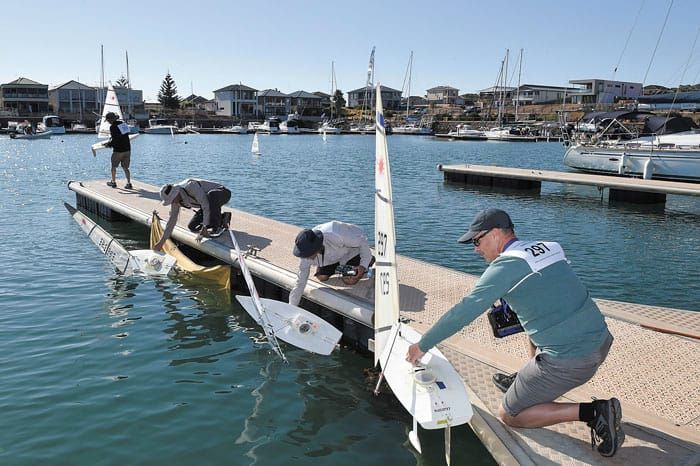 Radio control laser nationals sailed at Wallaroo post image