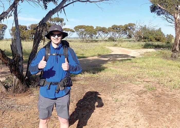 Ryan’s hard yards for cancer research post image