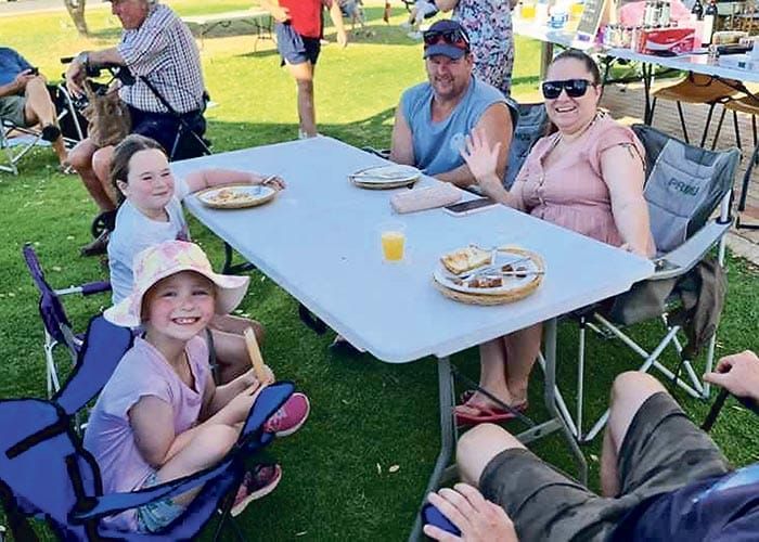 Community breakfast at North Beach post image