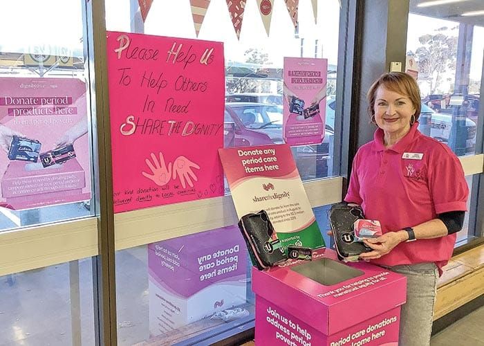 Urgent calls to donate period products locally post image