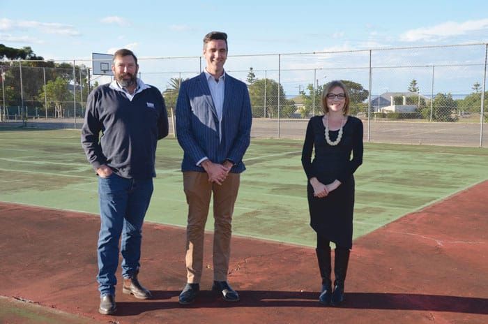 Upgrading Port Vincent’s tennis courts post image