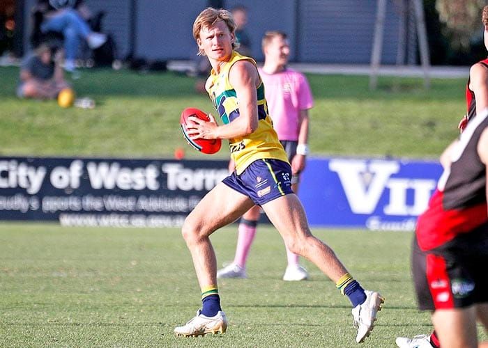 On an elevated stage post image