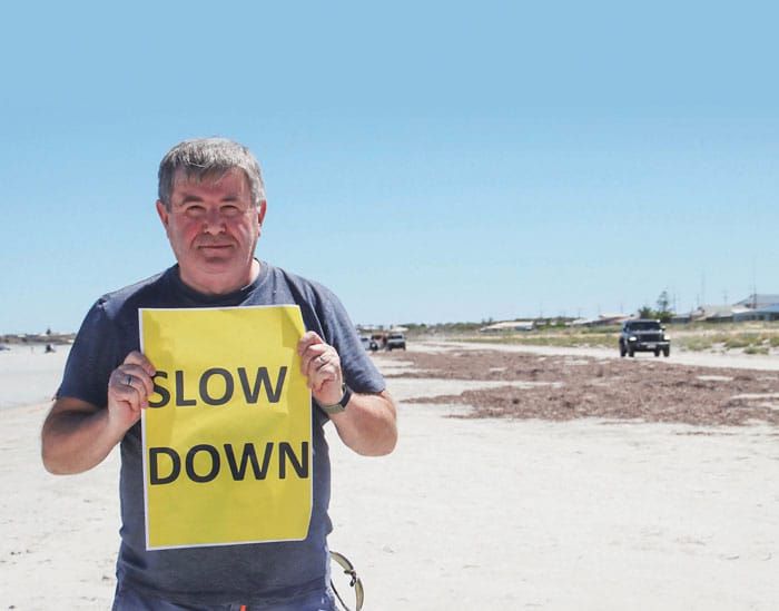 Beach speed limit questioned post image