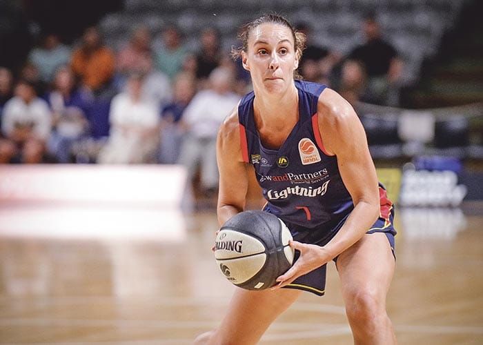 On an elevated stage post image