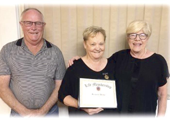 Life membership for Marg Wuttke post image