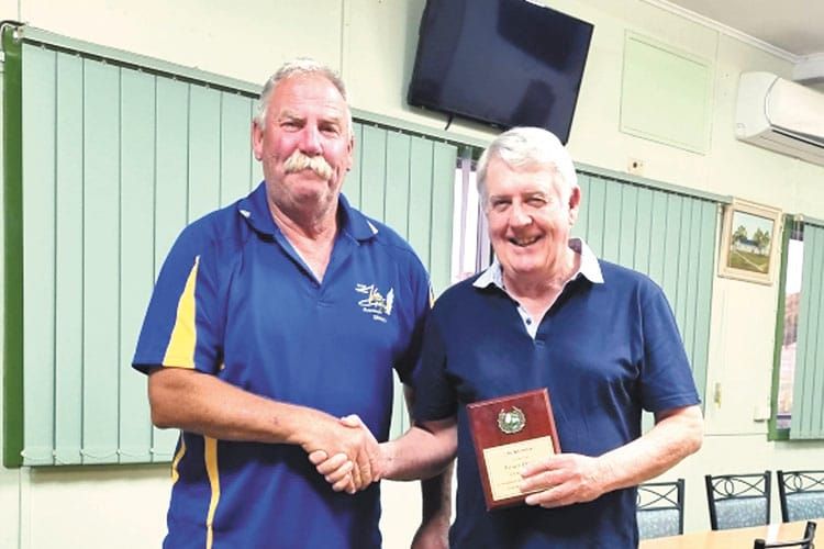 Ardrossan Golf Club life membership post image
