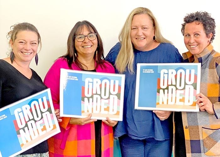 Grounded art festival lands post image