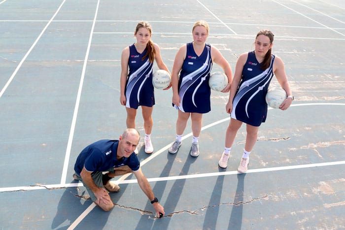 Cougars cry for courts post image