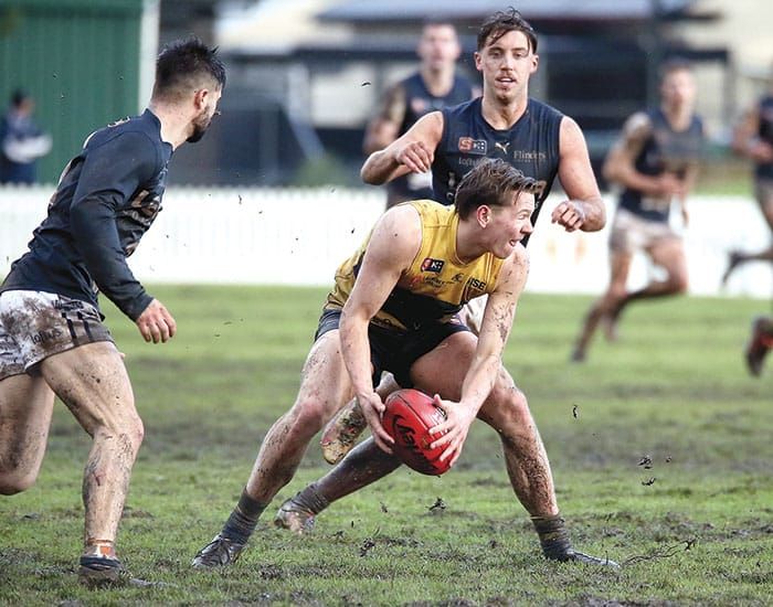 Max breaking through post image