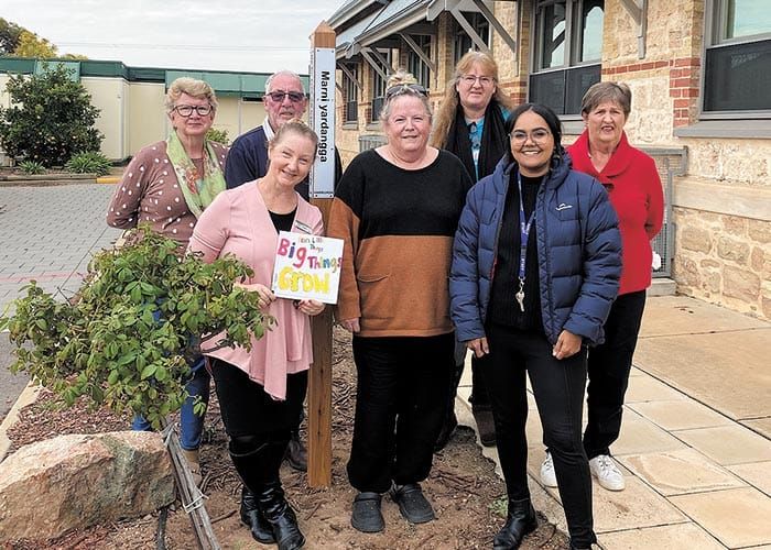 Peace pole sparking reflection at WPS post image